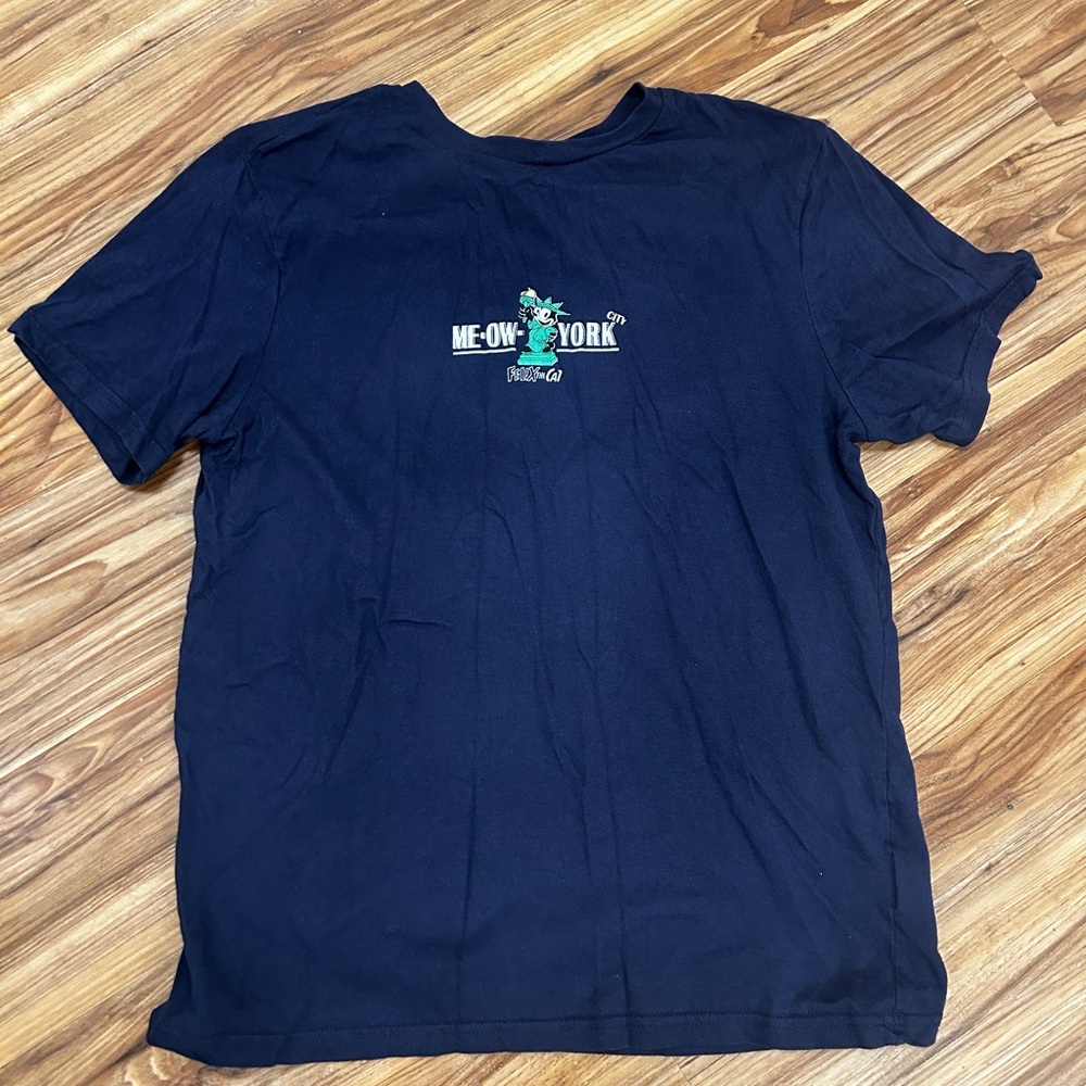 H&M Felix the Cat Navy Blue T-Shirt